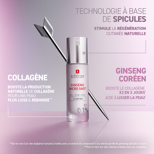 Sérum Ginseng Micro Shot Starter